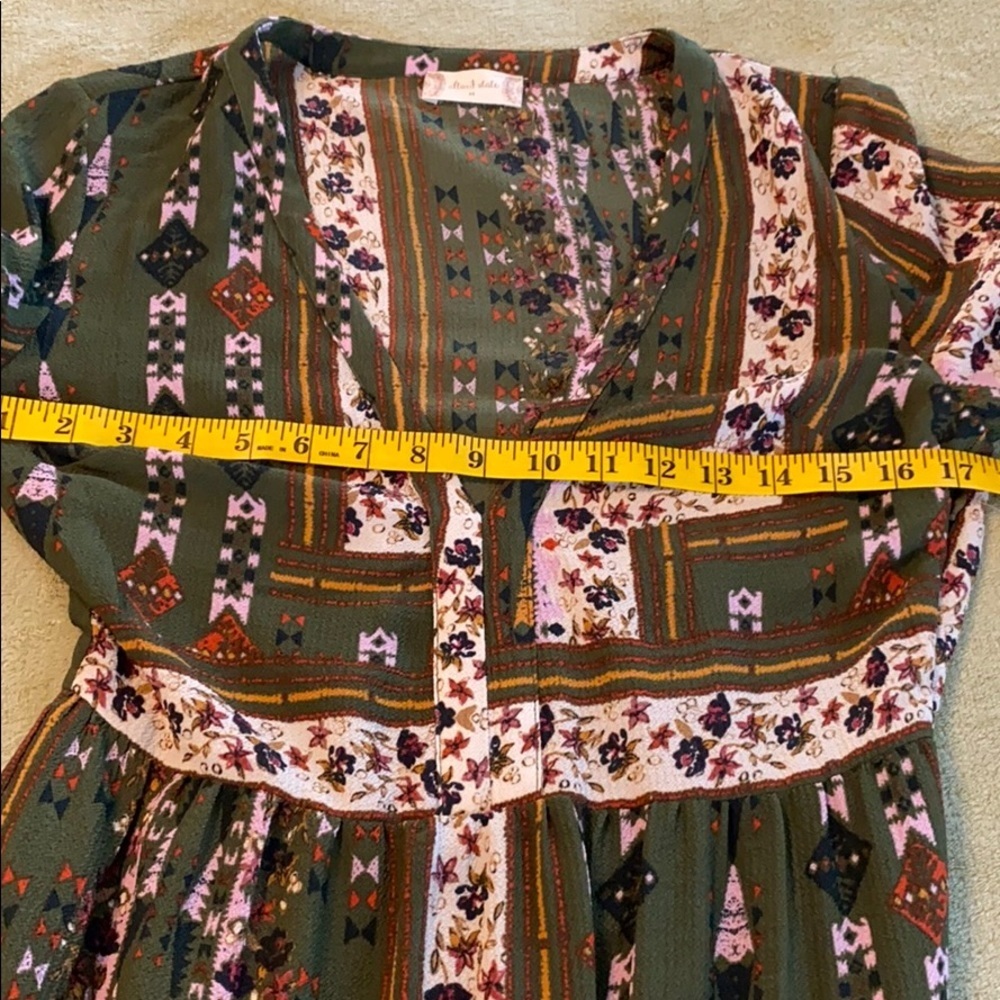 Altard State maxi dress size M multicolored - Picture 9 of 12